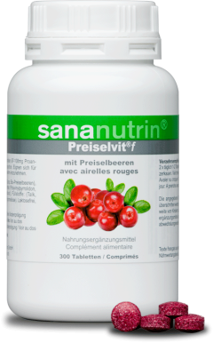 sananutrin® Preiselvit®f Tabletten, 300 Stück